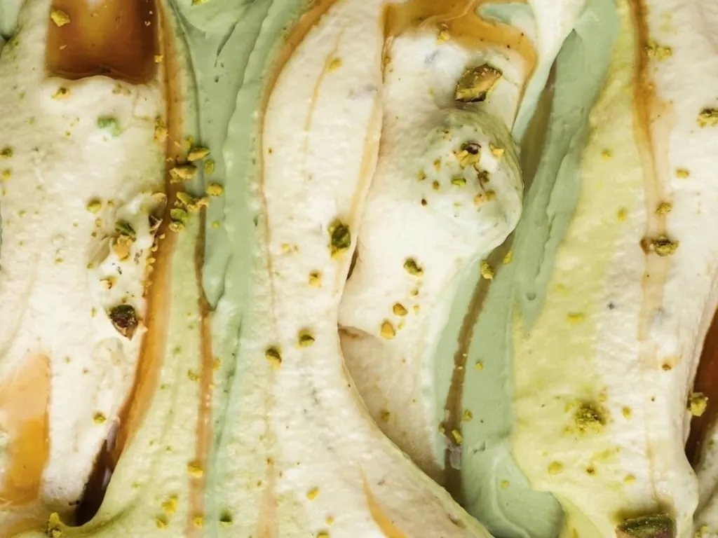 Pistachio ice cream