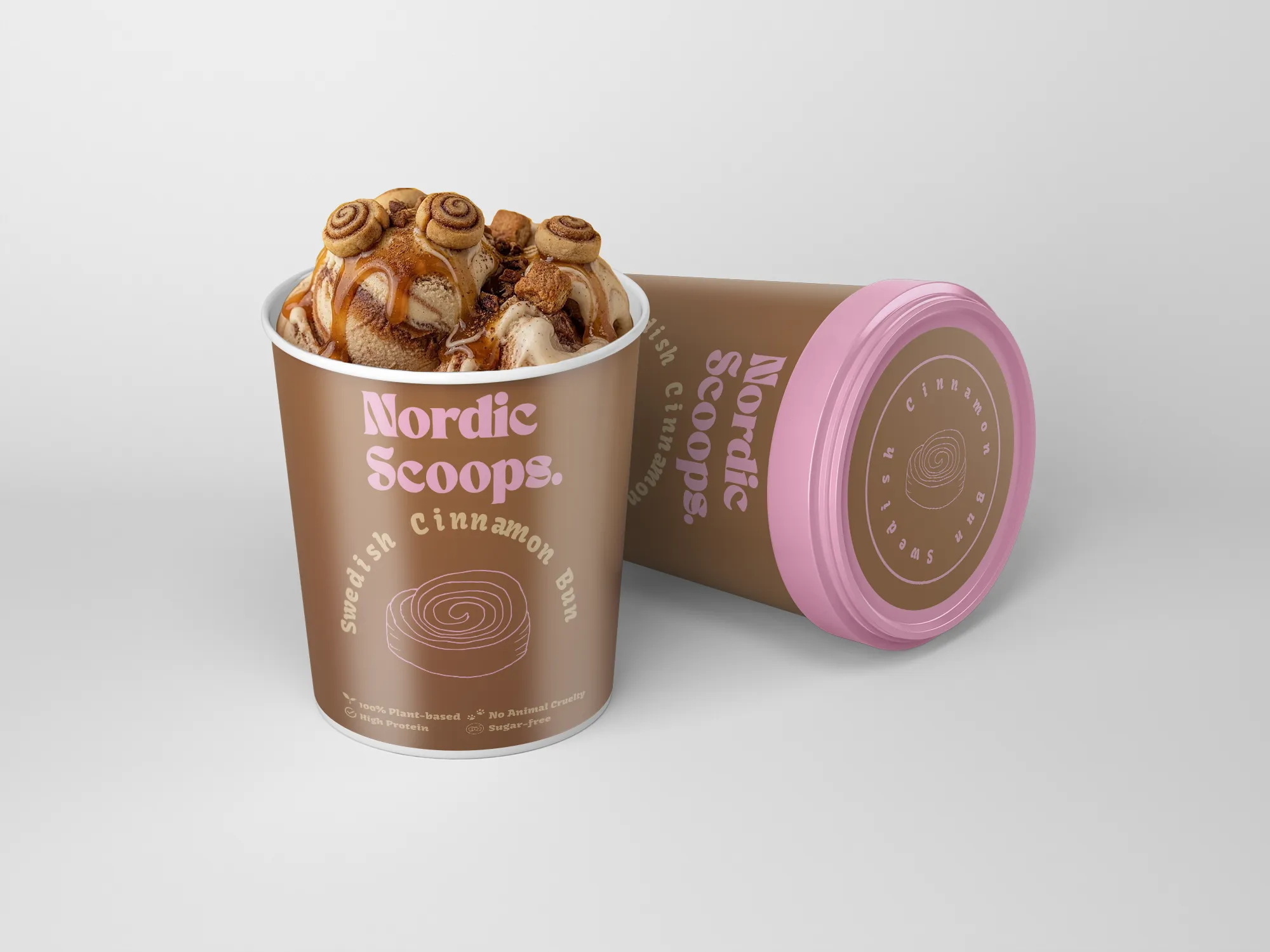 Cinnamon Bun Ice Cream